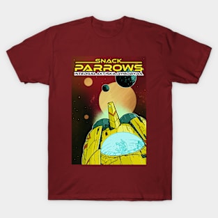 Snack Parrows: Spaceship! T-Shirt